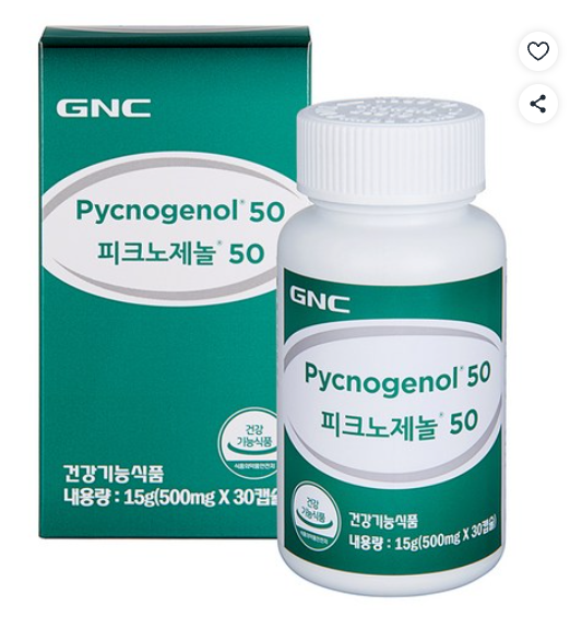 GNC 피크노제놀 50 30정